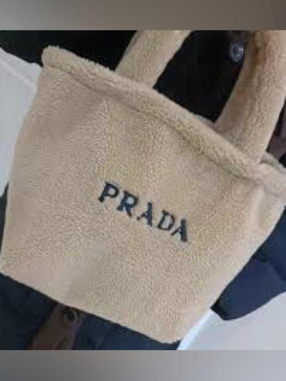 Prada Teddy Tote Bag - Small NEW GWP